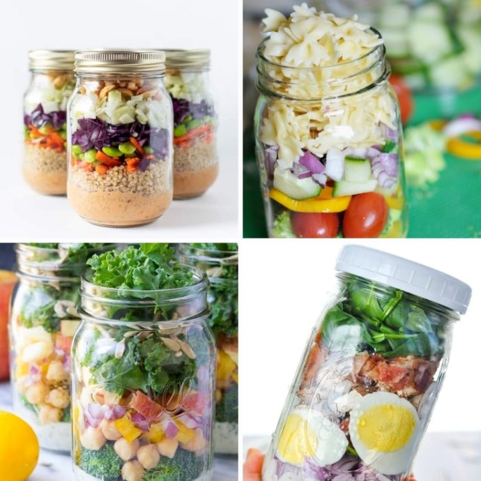 mason jar salad ideas