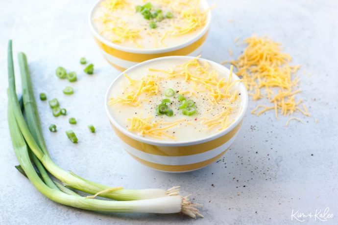 Easy Crockpot Potato Soup