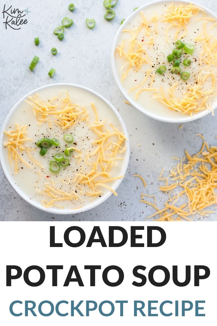 Super Easy Crockpot Potato Soup Recipe