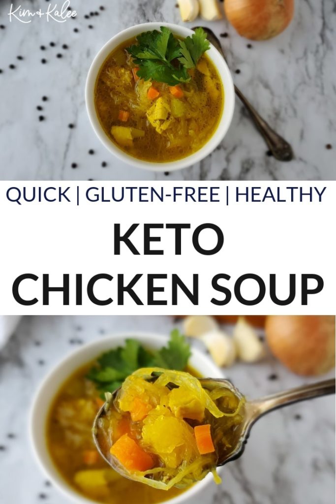 Quick, Gluten-Free, and Healthy: Keto Chicken Soup