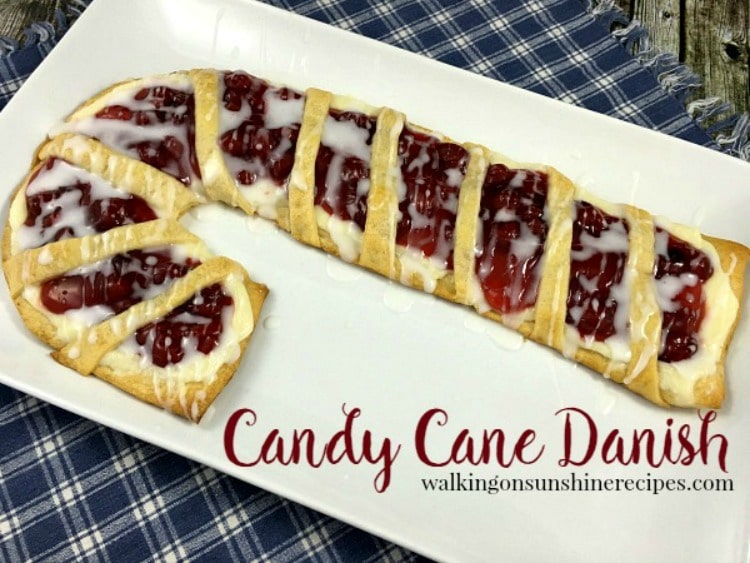 Candy Cane Danish