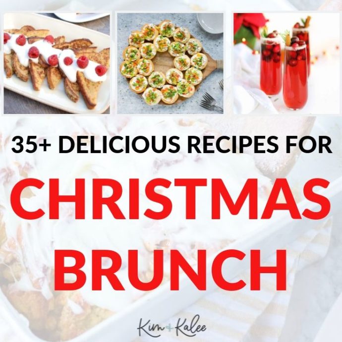 Collage of Christmas Brunch Recipes