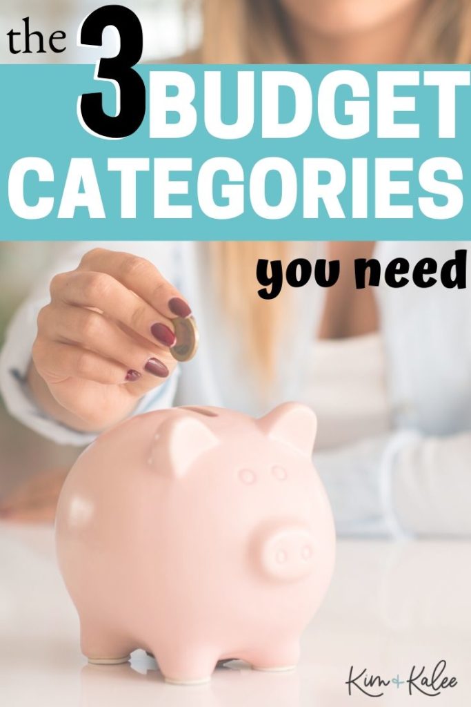 The 2 budget categories you need