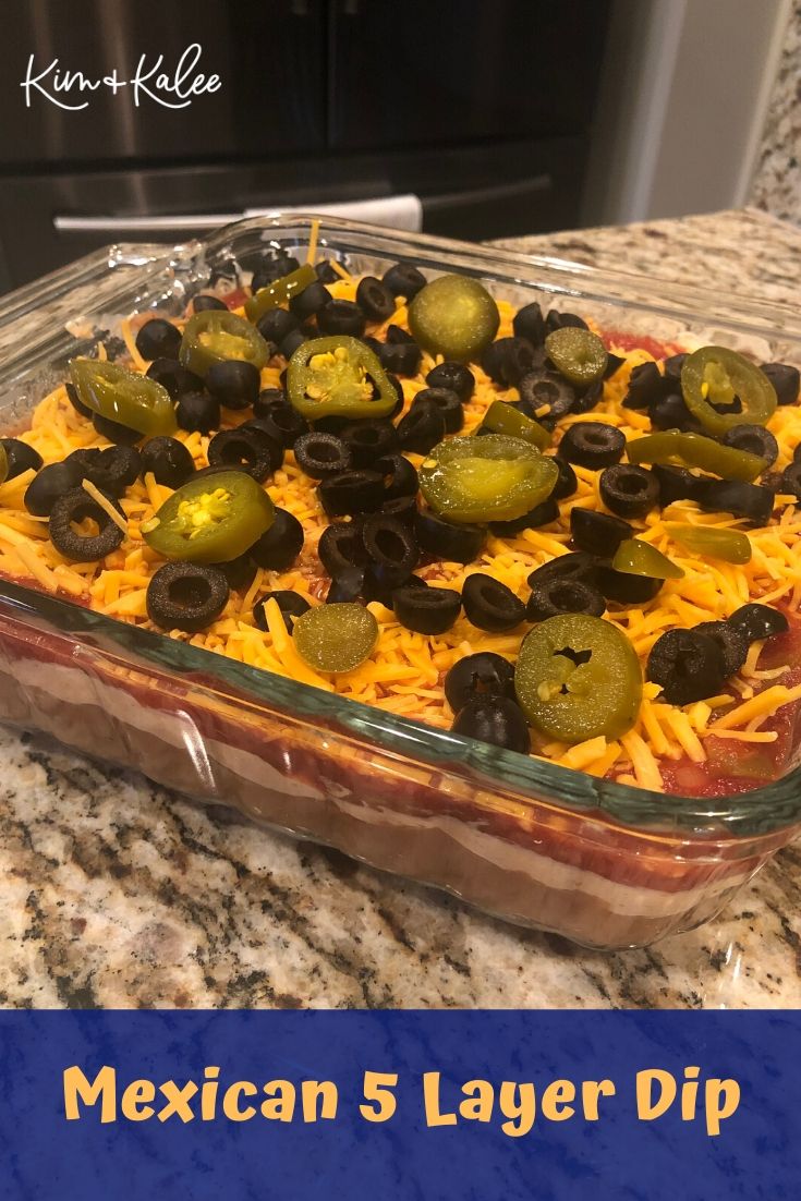 Mexican 5 Layer Dip All Done