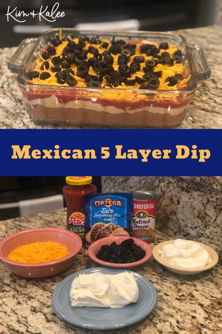 Mexican 5 Layer Dip 
