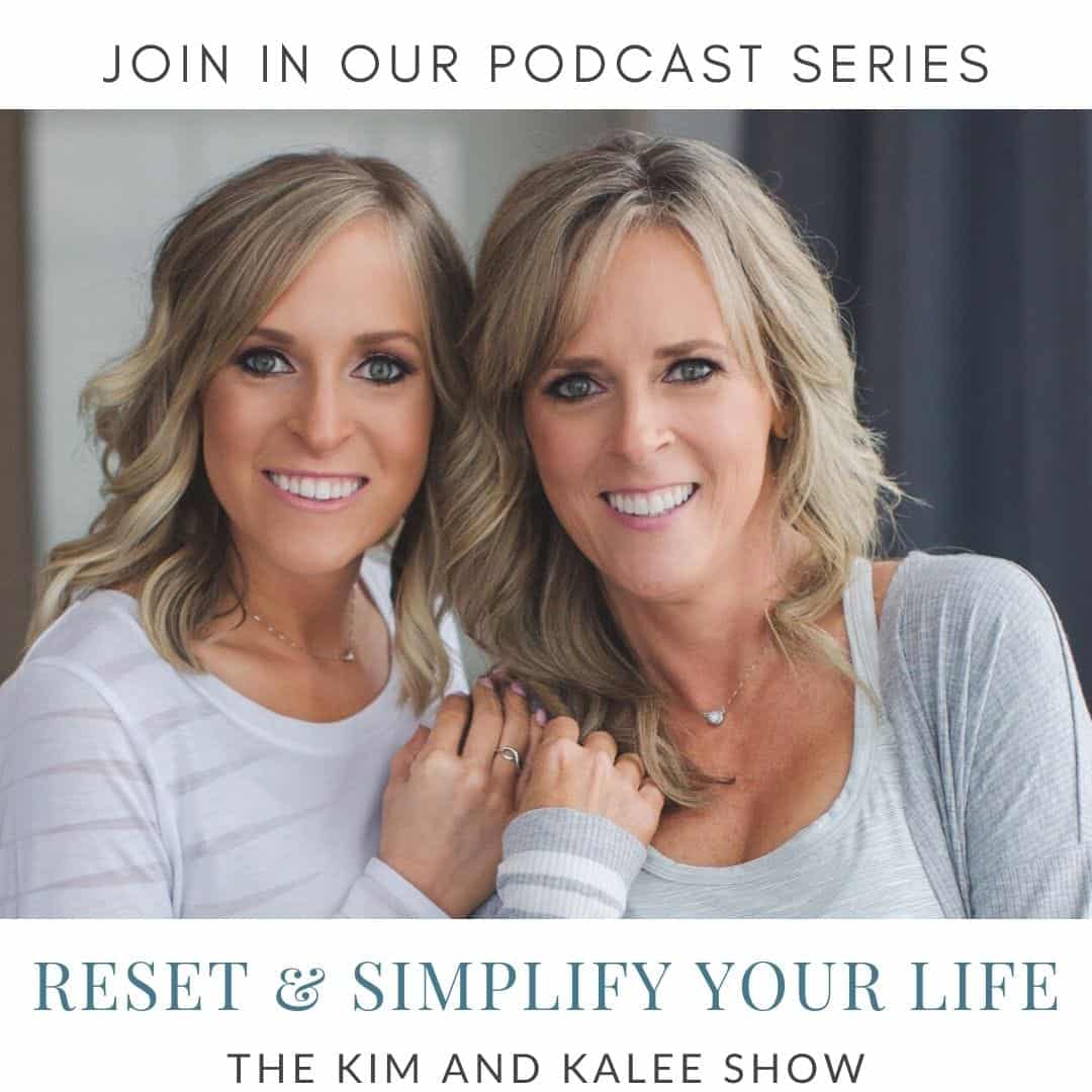 Join our RESET AND SIMPLIFY YOUR LIFE Series