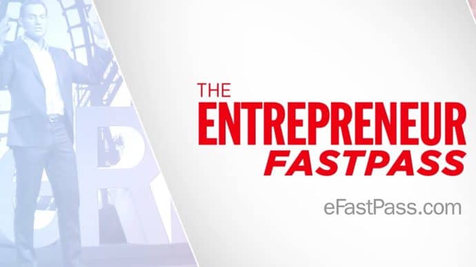 Darren Hardy's Entrepreneur Fast Pass (or eFastPass for short!) logo
