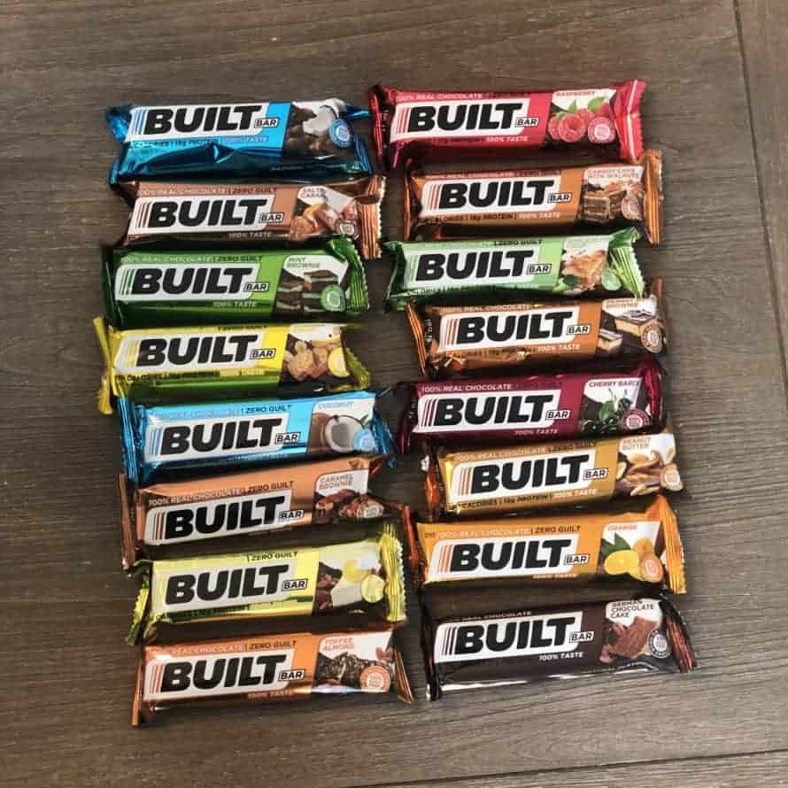 new built bar flavors and packaging