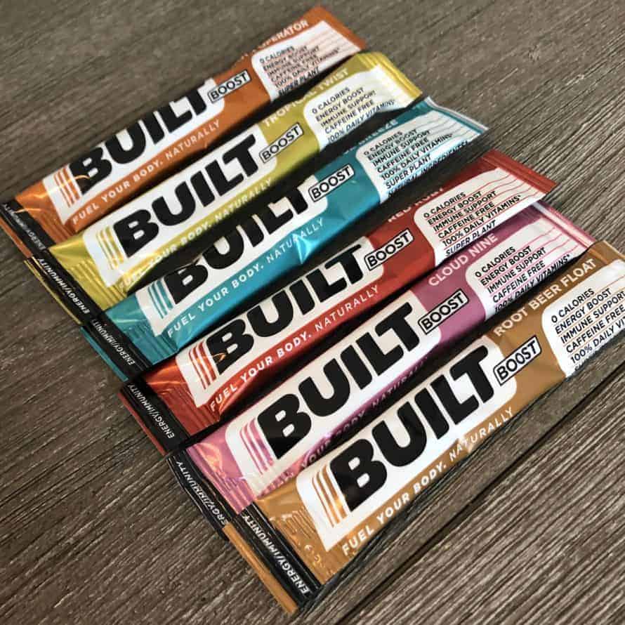 builtboost drink mix packets