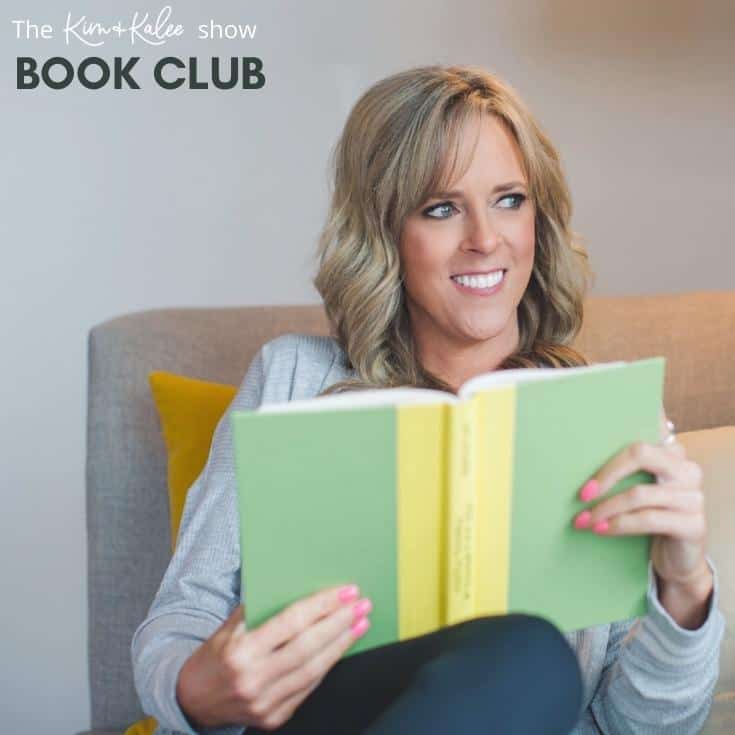 Kim reading for the kim and kalee show book club