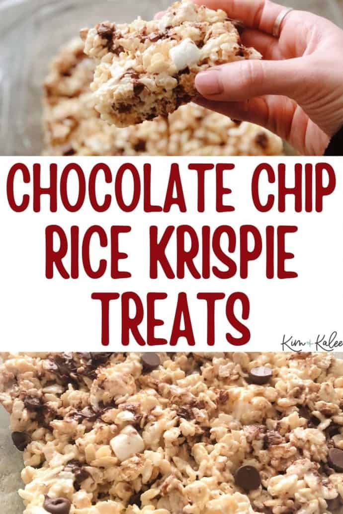 Best Rice Krispie Treats with Chocolate Chips Recipe (Easy)