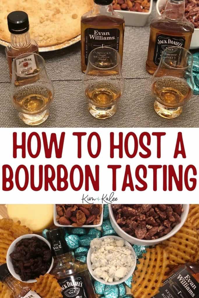 at home bourbon tasting party