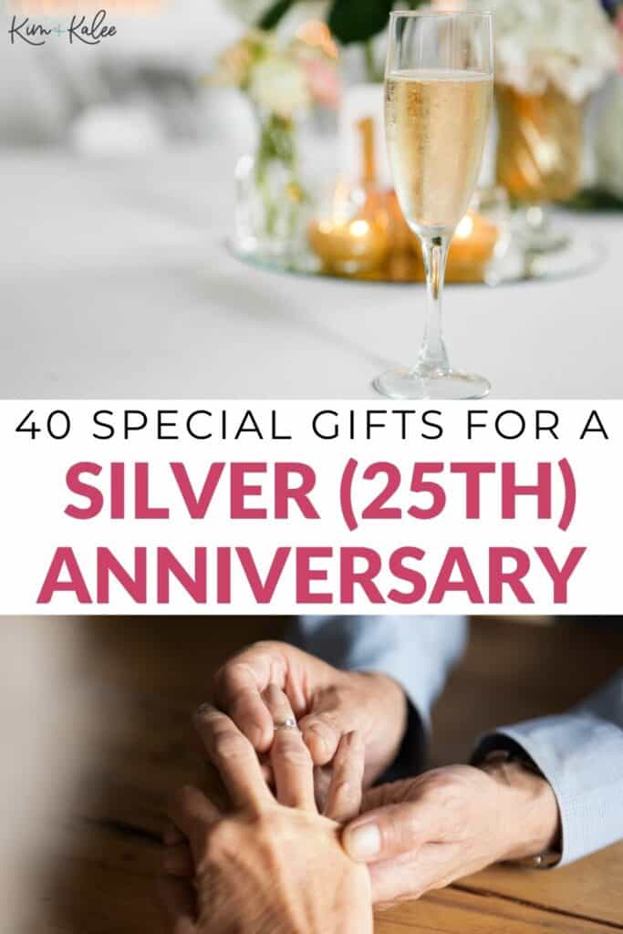 40 Unique Silver 25th Anniversary Gift Ideas for Friends
