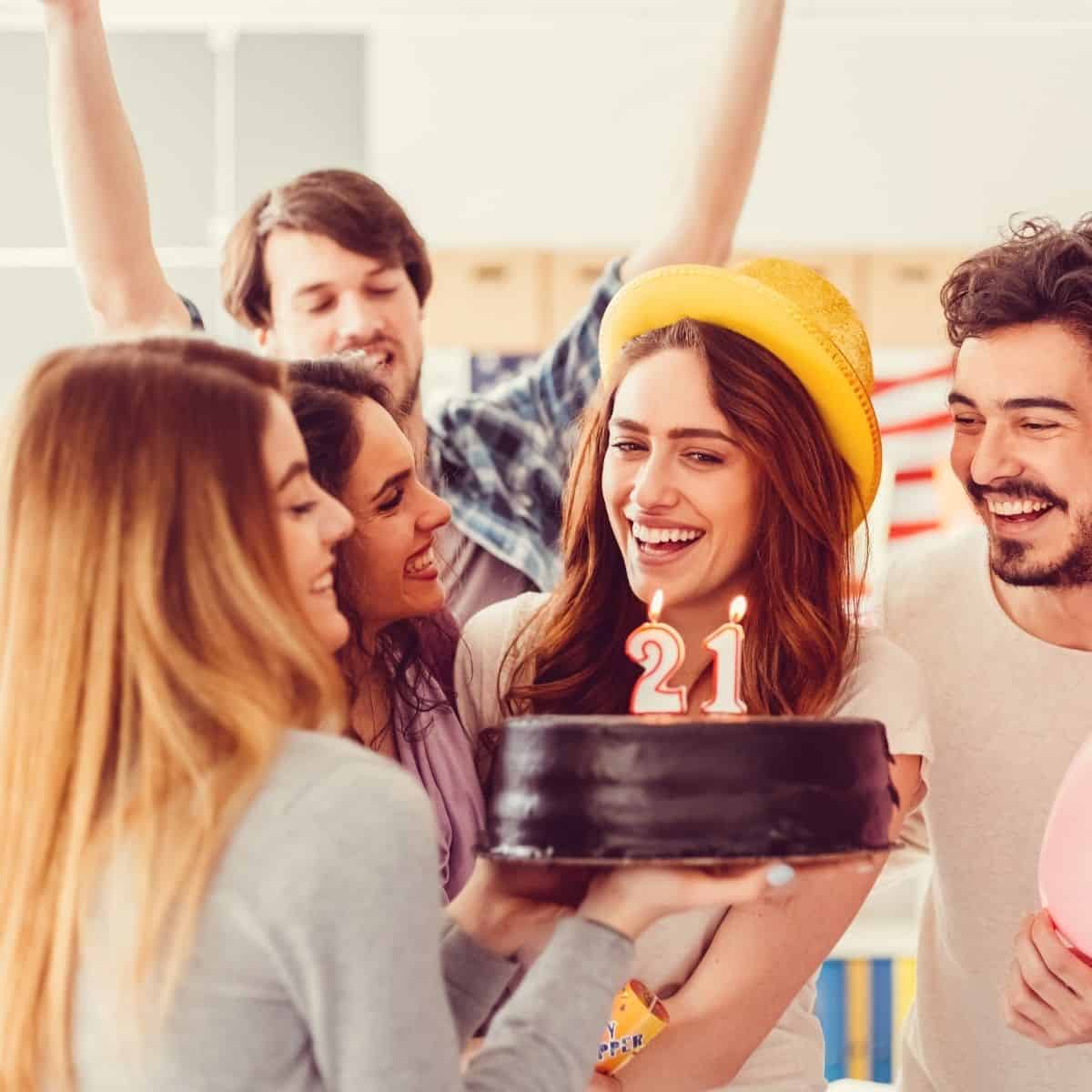 Best Funny 21st Birthday Captions, Wishes & Quotes for Instagram