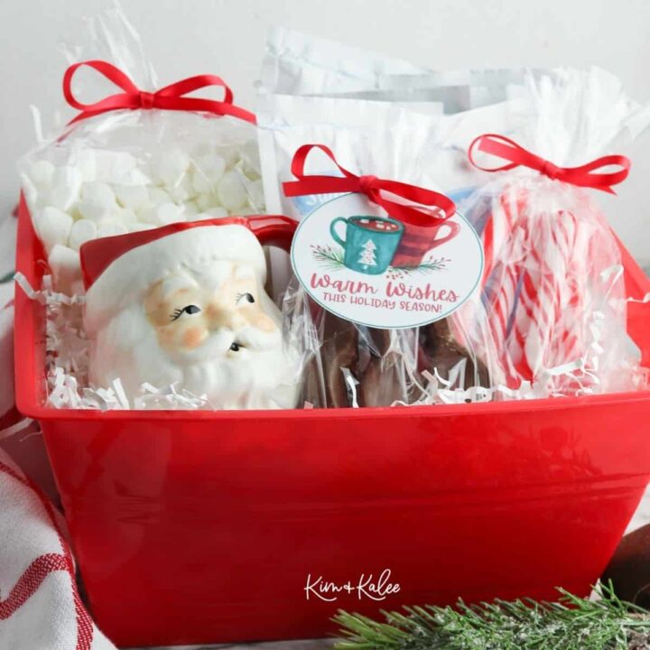 Homemade Hot Cocoa Gift Basket