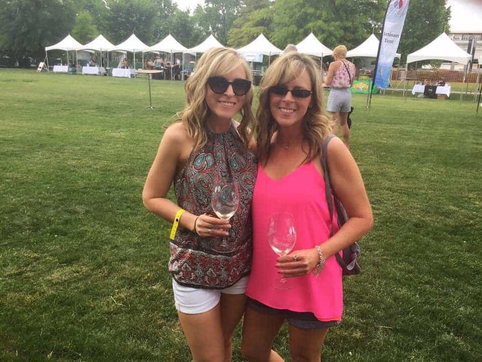 sunny year at the Midtown nashville food and wine festival