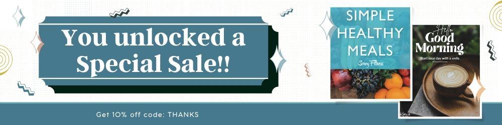 You unlocked a special sale - promo banner