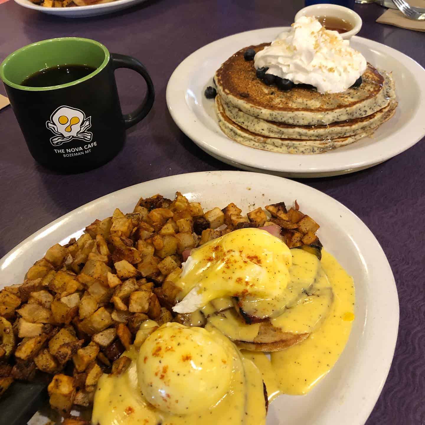 breakfast at Nova Cafe