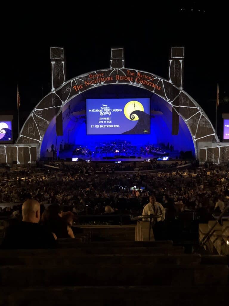 Hollywood Bowl for a Nightmare Before Christmas