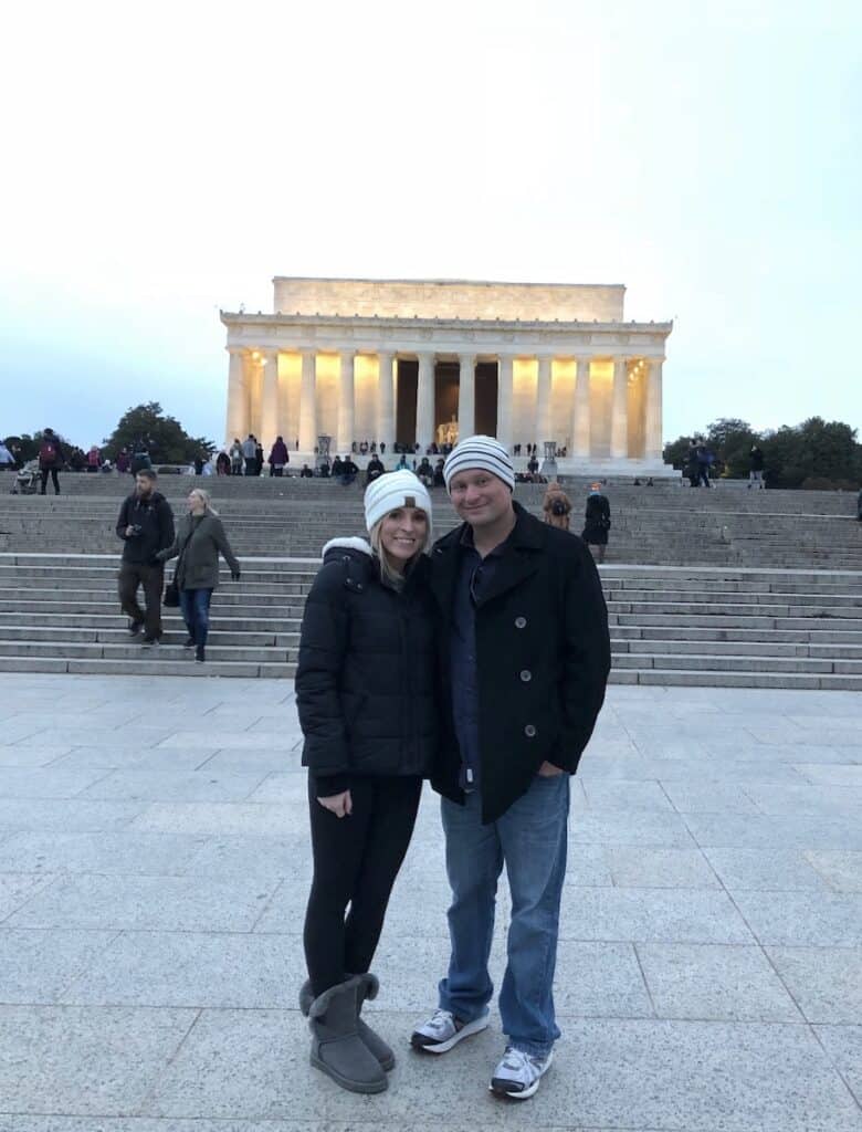 jake and kalee in Washington DC