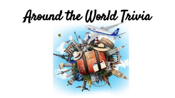 travel around the world theme