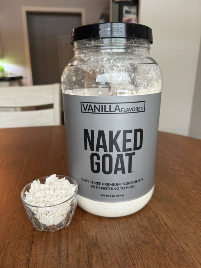 Naked Nutrition Goat Protein in Vanilla