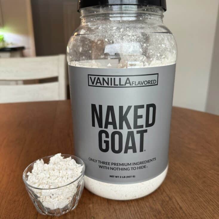 Naked Nutrition Goat Protein in Vanilla