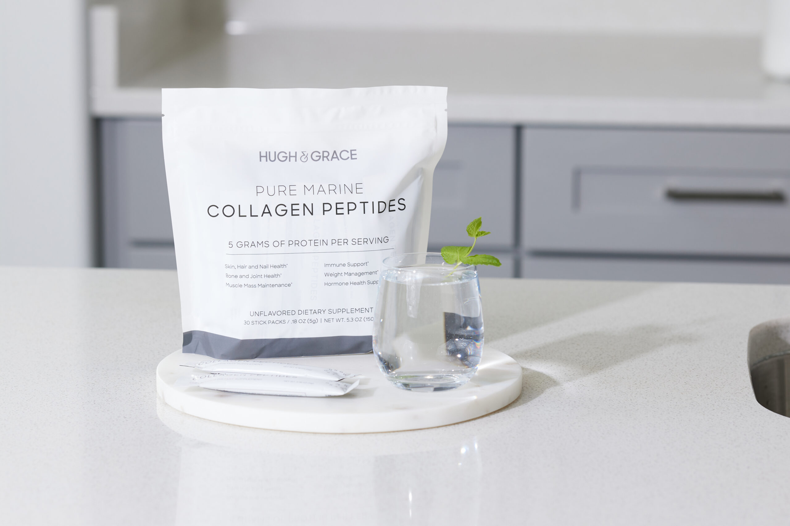 hugh and grace collagen dissolves well