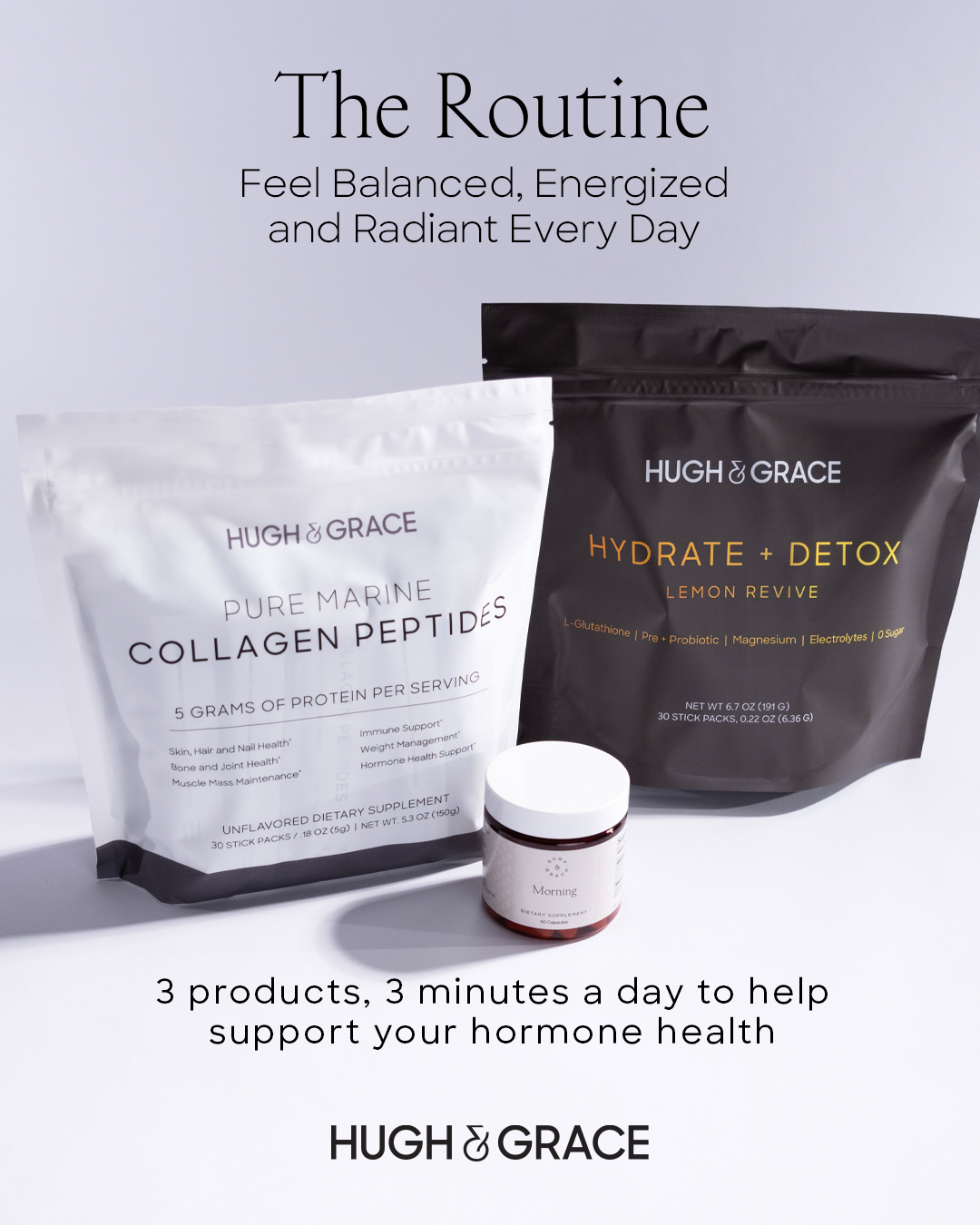 Hugh and Grace Routine Infographic