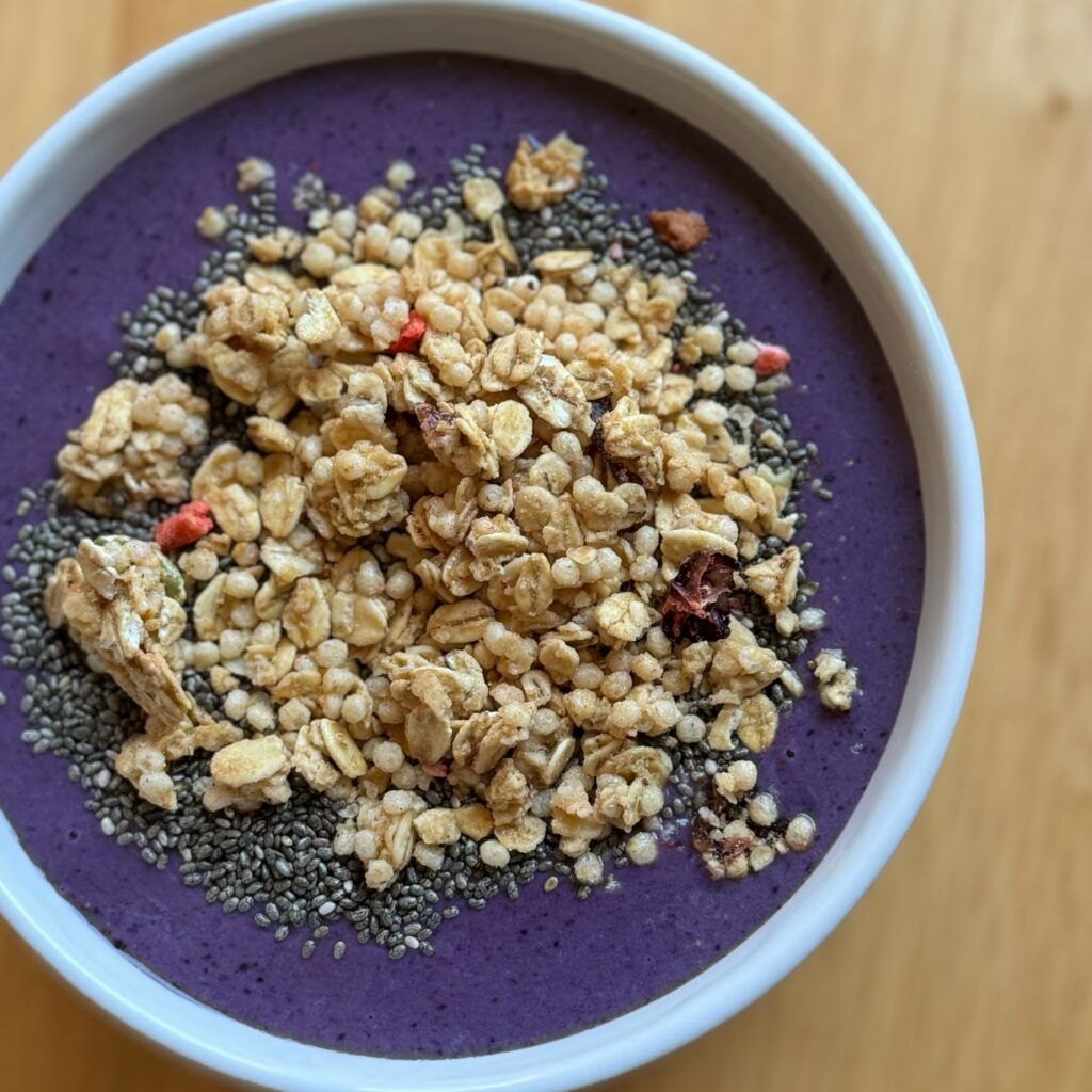 hugh and grace triple boost smoothie bowl