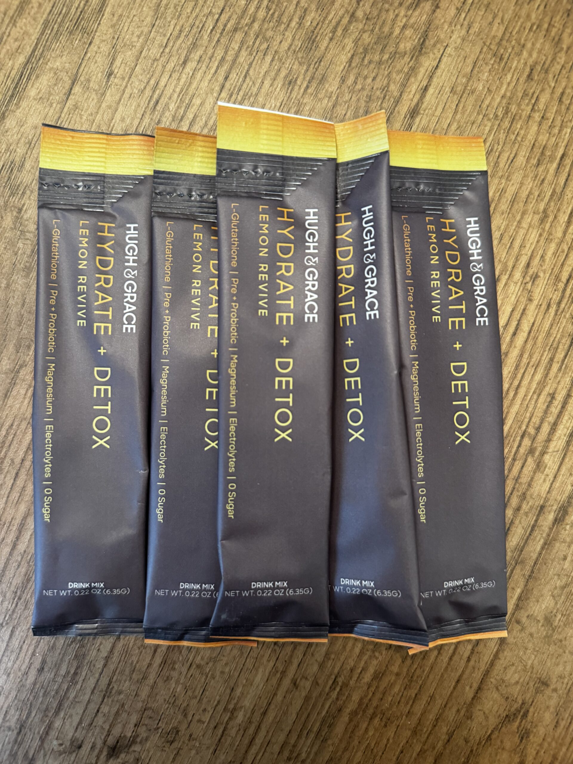 hugh and grace hydrate and detox packets